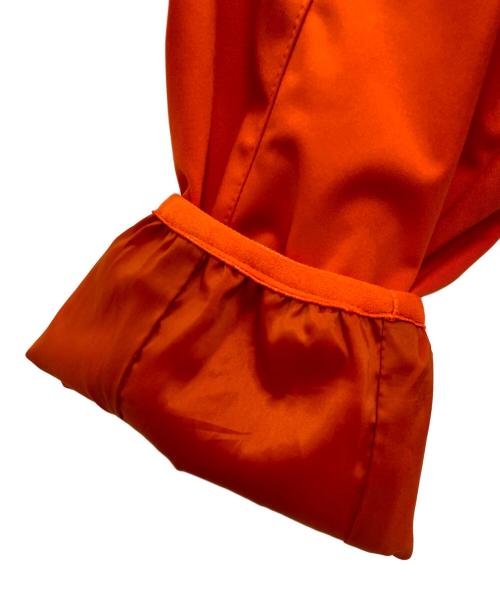MUNSING WEAR（マンシングウェア）MUNSING WEAR (マンシングウェア) ゴルフウェア(トップス) オレンジ サイズ:Lの古着・服飾アイテム