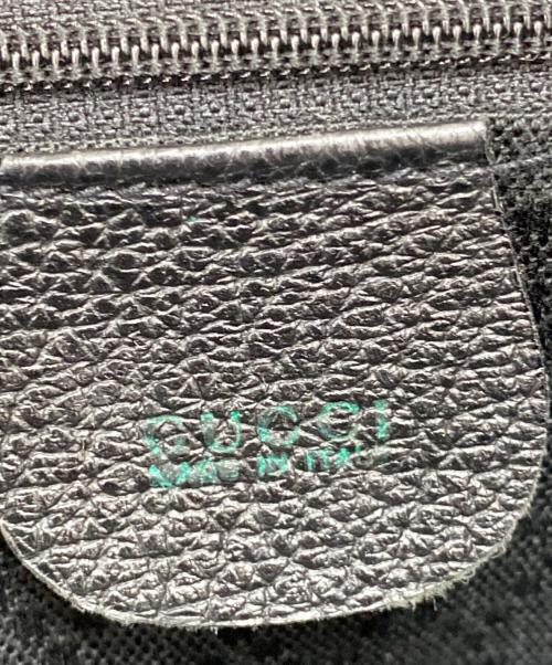 GUCCI（グッチ）GUCCI (グッチ) スウェードレザーコンビバンブーリュック ブラックの古着・服飾アイテム
