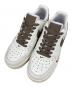 NIKE（ナイキ）の古着「AIR FORCE1 Premium」｜アイボリー×ブラウン