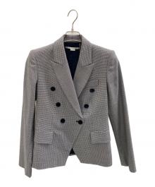 STELLA McCARTNEY（ステラマッカートニー）の古着「ダブルブレストテーラードジャケット」｜ブラック×ホワイト