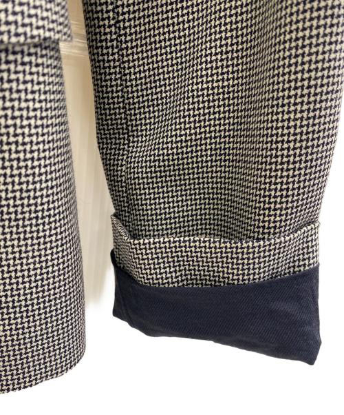 STELLA McCARTNEY（ステラマッカートニー）STELLA McCARTNEY (ステラマッカートニー) ダブルブレストテーラードジャケット ブラック×ホワイト サイズ:38の古着・服飾アイテム