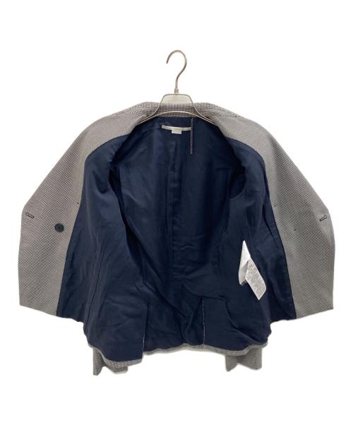 STELLA McCARTNEY（ステラマッカートニー）STELLA McCARTNEY (ステラマッカートニー) ダブルブレストテーラードジャケット ブラック×ホワイト サイズ:38の古着・服飾アイテム