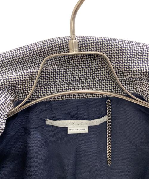 STELLA McCARTNEY（ステラマッカートニー）STELLA McCARTNEY (ステラマッカートニー) ダブルブレストテーラードジャケット ブラック×ホワイト サイズ:38の古着・服飾アイテム