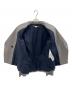 中古・古着 STELLA McCARTNEY (ステラマッカートニー) ダブルブレストテーラードジャケット ブラック×ホワイト サイズ:38：15000円