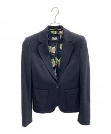 DOLCE & GABBANA（ドルチェ＆ガッバーナ）の古着「テーラードジャケット」｜ブラック