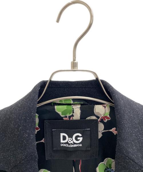 DOLCE & GABBANA（ドルチェ＆ガッバーナ）DOLCE & GABBANA (ドルチェ＆ガッバーナ) テーラードジャケット ブラック サイズ:L (UK 40)の古着・服飾アイテム