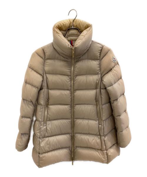 MONCLER（モンクレール）MONCLER (モンクレール) ダウンコート ベージュ サイズ:00の古着・服飾アイテム