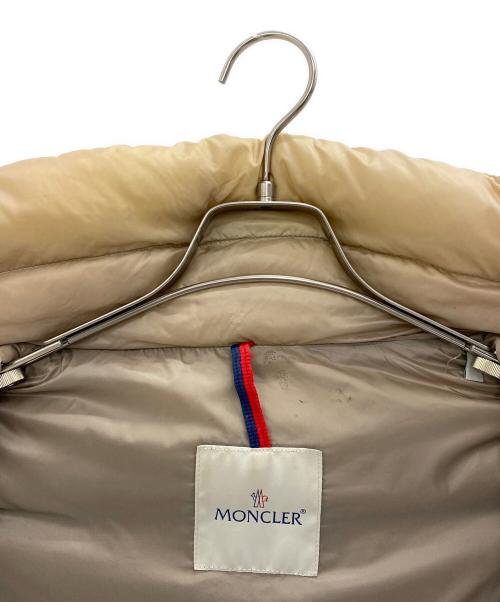 MONCLER（モンクレール）MONCLER (モンクレール) ダウンコート ベージュ サイズ:00の古着・服飾アイテム