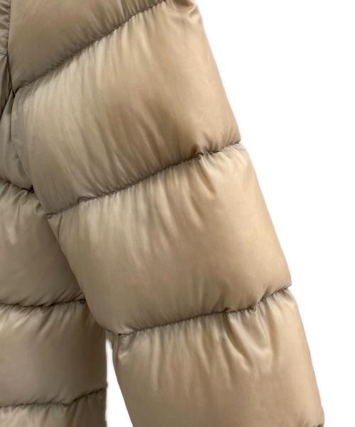 MONCLER（モンクレール）MONCLER (モンクレール) ダウンコート ベージュ サイズ:00の古着・服飾アイテム
