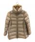 MONCLER（モンクレール）の古着「ダウンコート」｜ベージュ
