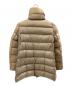 MONCLER (モンクレール) ダウンコート ベージュ サイズ:00：10000円