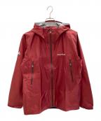 mont-bellモンベル）の古着「レイントレッカー ジャケット」｜レッド