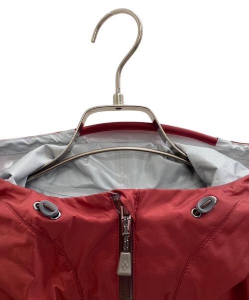 mont-bell（モンベル）mont-bell (モンベル) レイントレッカー ジャケット レッド サイズ:Lの古着・服飾アイテム