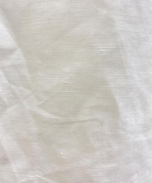FRED PERRY（フレッドペリー）FRED PERRY (フレッドペリー) Linen Blend Revere Collar Shirt ホワイト サイズ:Mの古着・服飾アイテム