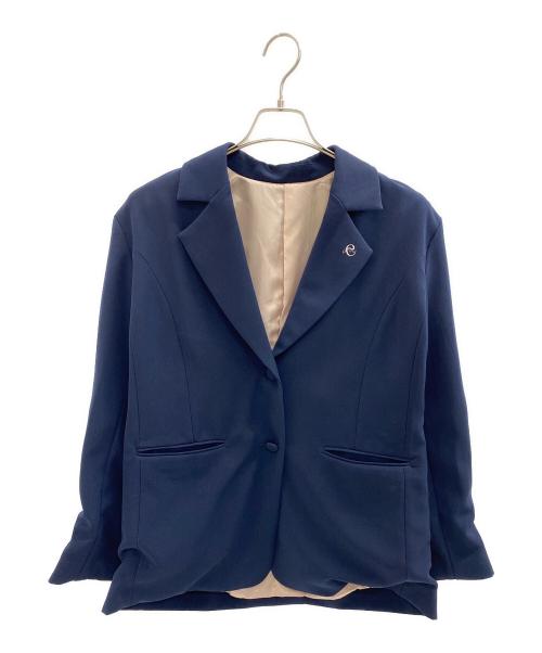 ecmile（エクミール）ecmile (エクミール) テーラードジャケット ネイビー サイズ:Freeの古着・服飾アイテム