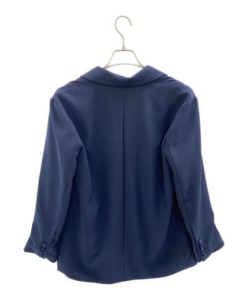ecmile（エクミール）ecmile (エクミール) テーラードジャケット ネイビー サイズ:Freeの古着・服飾アイテム