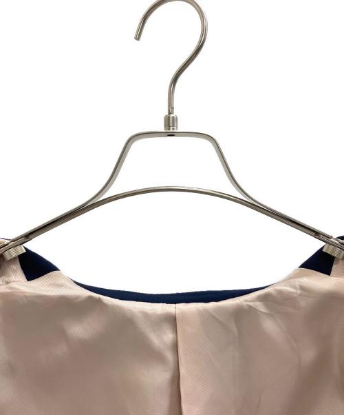 ecmile（エクミール）ecmile (エクミール) テーラードジャケット ネイビー サイズ:Freeの古着・服飾アイテム