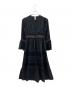 HER LIP TO (ハーリップトゥ) Social Lace Trimmed Dress ブラック サイズ:M：6000円