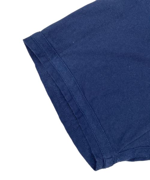 CAHLUMN（カウラム）CAHLUMN (カウラム) 半袖カットソー ネイビー サイズ:Lの古着・服飾アイテム