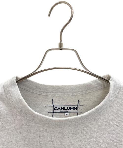 CAHLUMN（カウラム）CAHLUMN (カウラム) スウェット ライトグレー サイズ:XLの古着・服飾アイテム