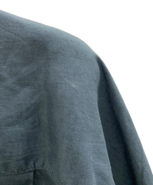 Spick and Span（スピック＆スパン）Spick and Span (スピック＆スパン) リネンビッグシャツ ネイビー サイズ:不明の古着・服飾アイテム