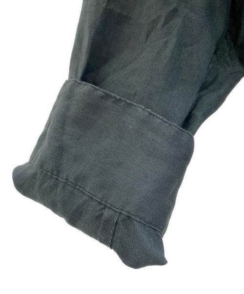 Spick and Span（スピック＆スパン）Spick and Span (スピック＆スパン) リネンビッグシャツ ネイビー サイズ:不明の古着・服飾アイテム
