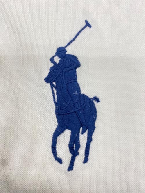 POLO RALPH LAUREN（ポロ・ラルフローレン）POLO RALPH LAUREN (ポロ・ラルフローレン) ポロシャツ アイボリー サイズ:Mの古着・服飾アイテム