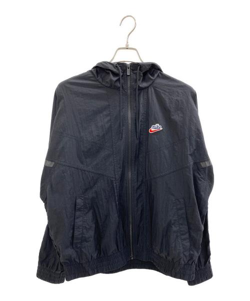 NIKE（ナイキ）NIKE (ナイキ) ナイロンジャケット ブラック サイズ:Lの古着・服飾アイテム