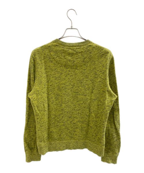 KENZO（ケンゾー）KENZO (ケンゾー) タイガープリント クルーネック スウェット 黄緑 サイズ:Mの古着・服飾アイテム