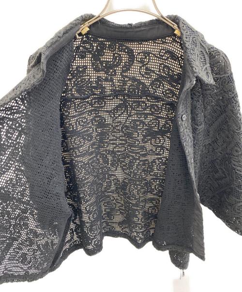 CAPRICIEUX LE'MAGE（カプリシューレマージュ）CAPRICIEUX LE'MAGE (カプリシューレマージュ) 半袖ニット ブラック サイズ:Freeの古着・服飾アイテム