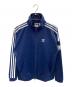 adidas（アディダス）の古着「ブルー トラックジャケット(ジェンダーニュートラル)」｜ネイビー