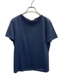 BALENCIAGA（バレンシアガ）の古着「半袖ブラウス」｜ネイビー