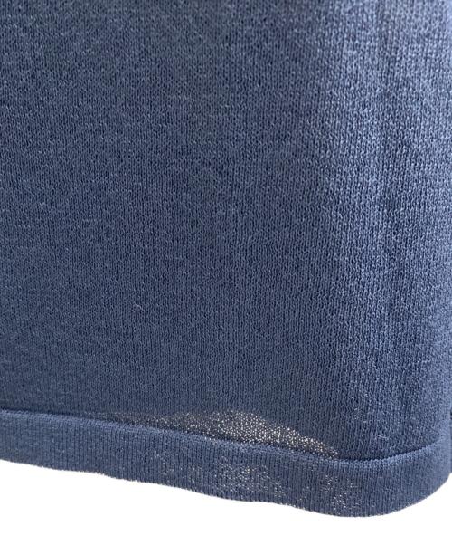 BALENCIAGA（バレンシアガ）BALENCIAGA (バレンシアガ) 半袖ブラウス ネイビー サイズ:38の古着・服飾アイテム
