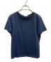 BALENCIAGA（バレンシアガ）の古着「半袖ブラウス」｜ネイビー