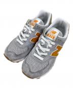 NEW BALANCEニューバランス）の古着「スニーカー」｜グレー×オレンジ