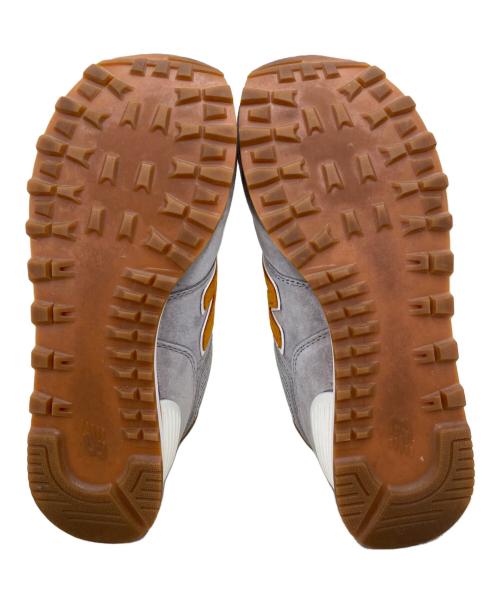 NEW BALANCE（ニューバランス）NEW BALANCE (ニューバランス) スニーカー グレー×オレンジ サイズ:25cmの古着・服飾アイテム