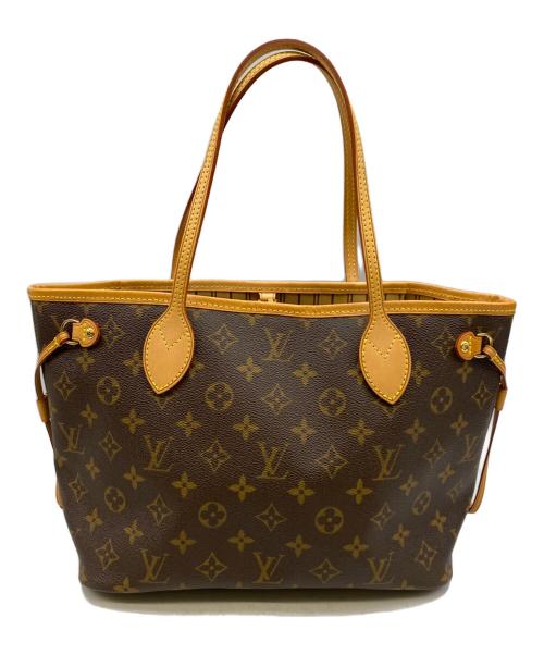 LOUIS VUITTON（ルイ ヴィトン）LOUIS VUITTON (ルイ ヴィトン) ネヴァーフルPM ブラウン×ベージュの古着・服飾アイテム