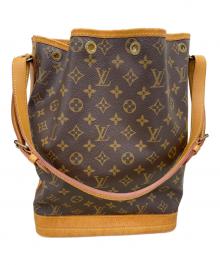 LOUIS VUITTON（ルイ ヴィトン）の古着「モノグラム　ノエ」｜ブラウン×ベージュ