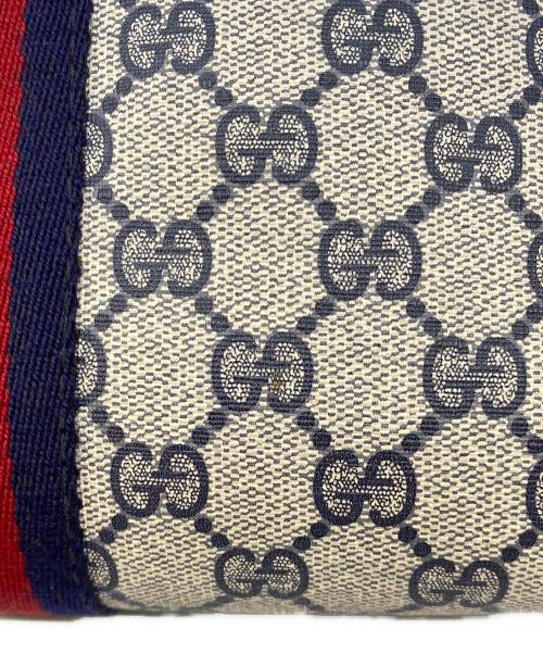GUCCI（グッチ）GUCCI (グッチ) シェリーライン ベージュ×ブラックの古着・服飾アイテム