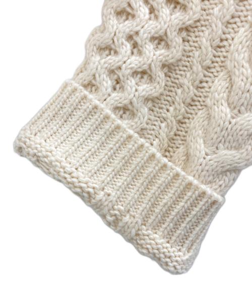 THE TOE（ザ・トゥー）THE TOE (ザ・トゥー) Potsdamer Knit Hoodie アイボリー サイズ:Sの古着・服飾アイテム