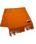 HERMES (エルメス) マフラー オレンジ：20000円