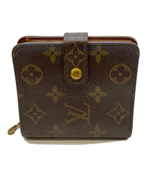 LOUIS VUITTON（ルイ ヴィトン）LOUIS VUITTON (ルイ ヴィトン) コンパクトジップ ブラウンの古着・服飾アイテム