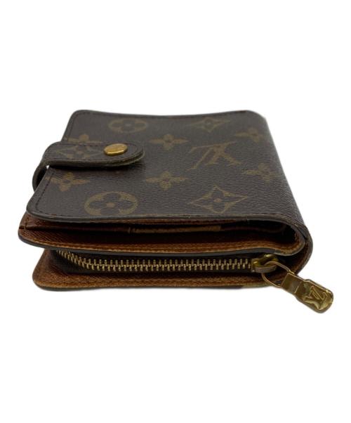 LOUIS VUITTON（ルイ ヴィトン）LOUIS VUITTON (ルイ ヴィトン) コンパクトジップ ブラウンの古着・服飾アイテム