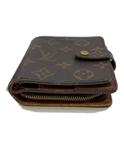 LOUIS VUITTON（ルイ ヴィトン）LOUIS VUITTON (ルイ ヴィトン) コンパクトジップ ブラウンの古着・服飾アイテム