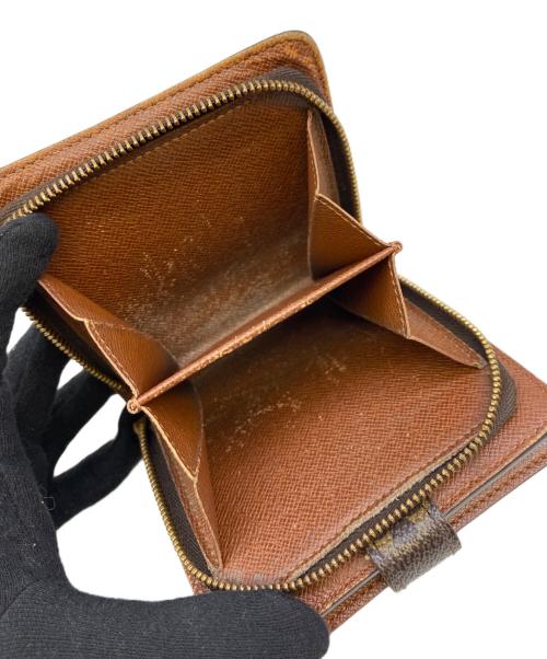 LOUIS VUITTON（ルイ ヴィトン）LOUIS VUITTON (ルイ ヴィトン) コンパクトジップ ブラウンの古着・服飾アイテム