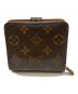 LOUIS VUITTON (ルイ ヴィトン) コンパクトジップ ブラウン：10000円