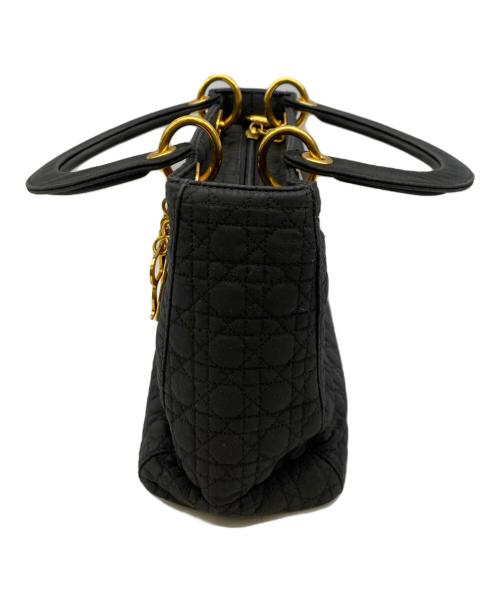 Christian Dior（クリスチャン ディオール）Christian Dior (クリスチャン ディオール) レディディオール カナージュ ブラックの古着・服飾アイテム