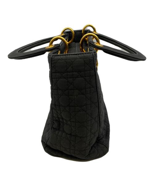 Christian Dior（クリスチャン ディオール）Christian Dior (クリスチャン ディオール) レディディオール カナージュ ブラックの古着・服飾アイテム