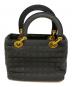 Christian Dior (クリスチャン ディオール) レディディオール カナージュ ブラック：50000円