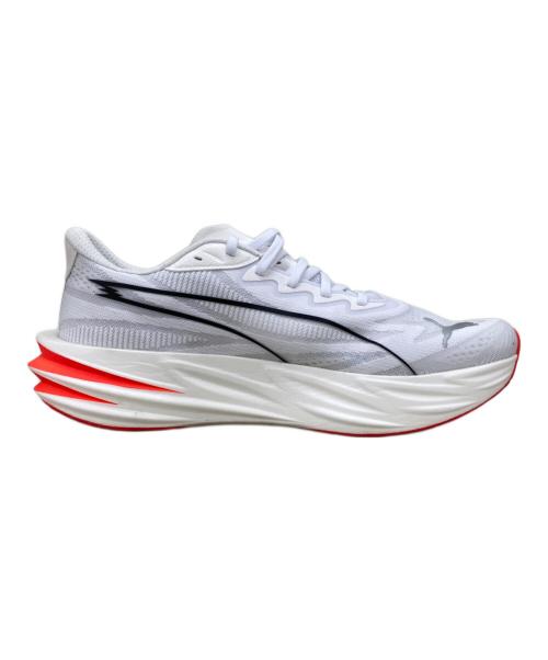 PUMA（プーマ）PUMA (プーマ) ランニングシューズ ホワイト×レッド サイズ:28.5cmの古着・服飾アイテム